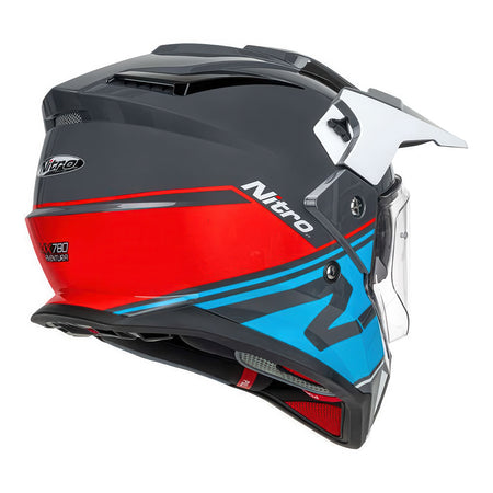 NITRO MX780 DVS [GLOSS GREY LIGHT BLUE RED WHITE] 