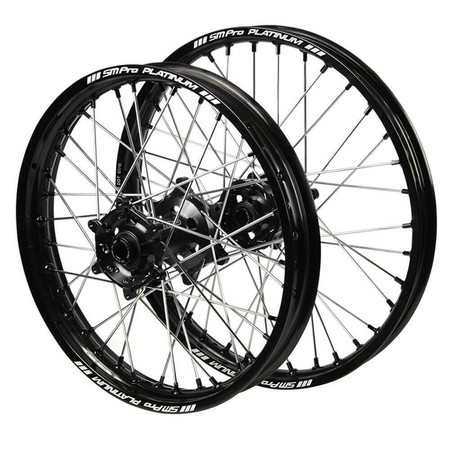SM Pro Wheel Set - Blk/Blk/Blk