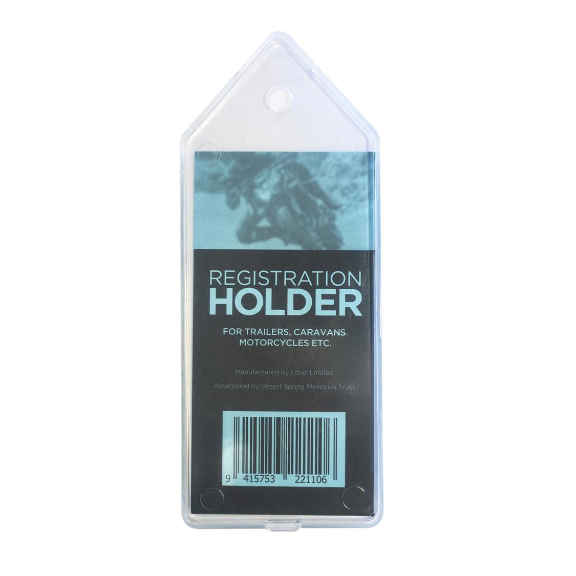Registration Holder