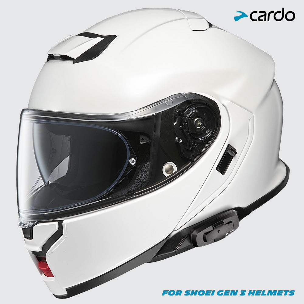 Cardo Intercom for SHOEI Gen 3 Motorcycle Helmets