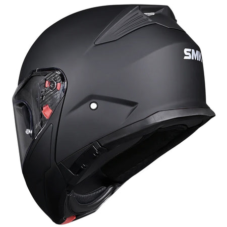 SMK Gullwing System Helmet - Matte Black