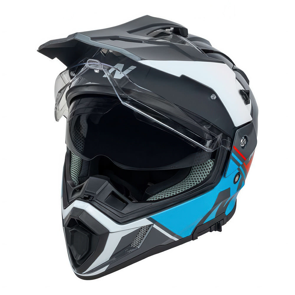 NITRO MX780 DVS [GLOSS GREY LIGHT BLUE RED WHITE] 
