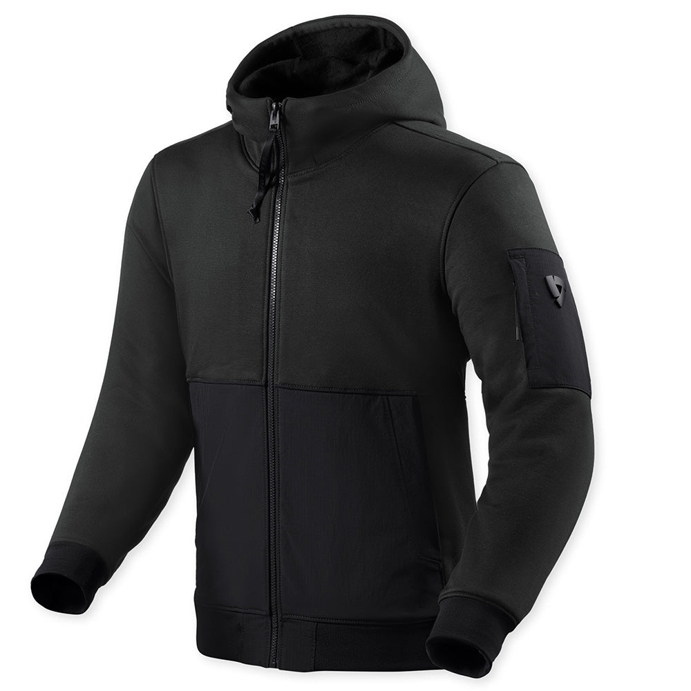REV'IT! Oakwood Hoodie Jacket Black