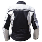 MOTODRY Summer Vent Jacket - White Black