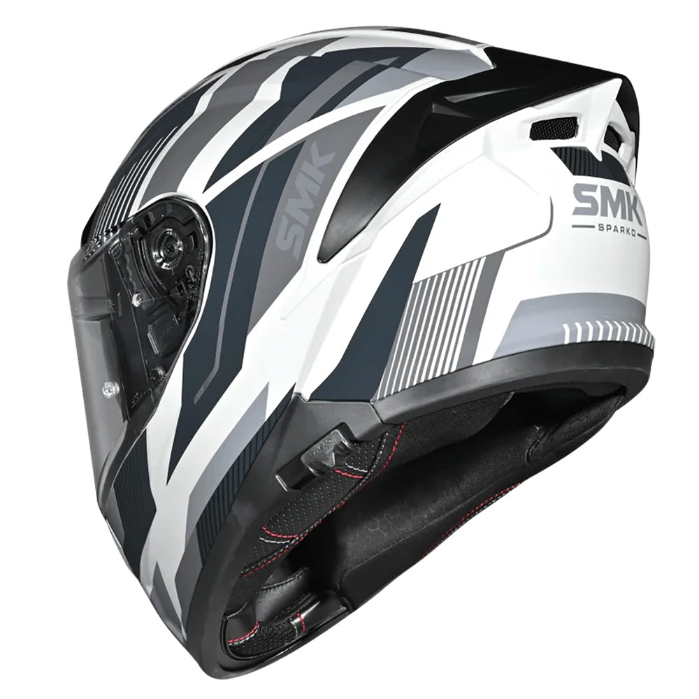 SMK TYPHOON - SPARKO - White Grey Black - GL162