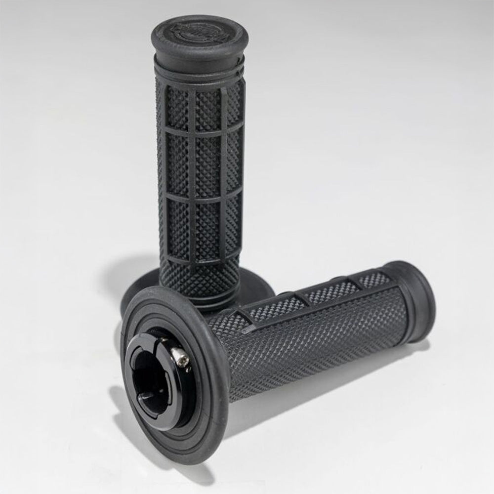 ProTaper Pro Series Lock-On - Half Waffle - Black Black
