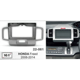 FITTING KIT 10.1" DASH HONDA FREED 2008 - 2014 (BLACK)