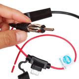 UNIVERSAL AM/FM SIGNAL AMPLIFIER ANTI-INTERFERENCE AERIAL BOOSTER