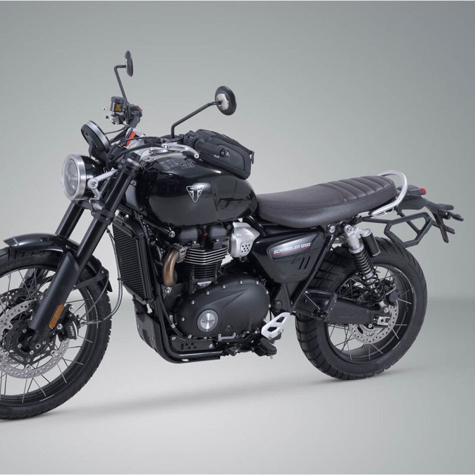 SIDE CARRIER SW MOTECH V-LOC SIDE CARRIER LEFT FOR TRIUMPH SCRAMBLER 1200 XC/XE 2018 - ON