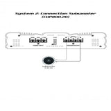 CERWIN VEGA AMPLIFIER CVP SERIES 2CH 60W RMS X 2 @ 4OHM / 85W RMS X 2 @ 2OHM