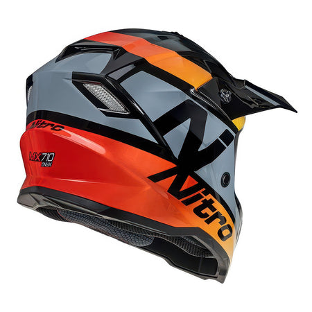NITRO MX710 YOUTH [ONYX BLACK RED YELLOW] 4