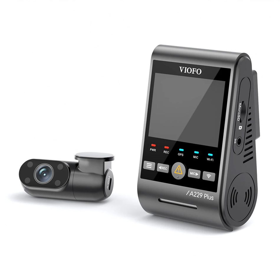 VIOFO DASHCAM A229 PLUS 2K FRONT + IR 5GHZ WIFI + GPS