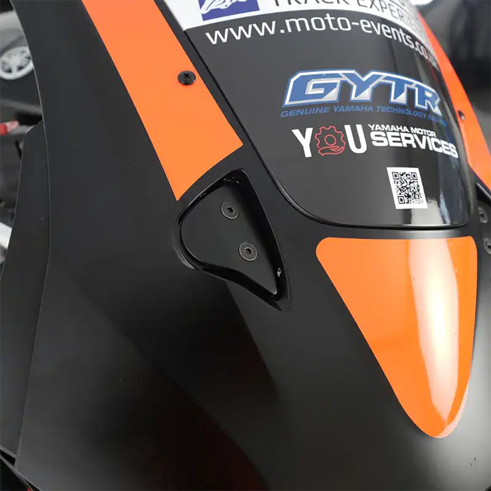 Mirror Blanking Plates for Yamaha YZF-R9 25- Black R&G