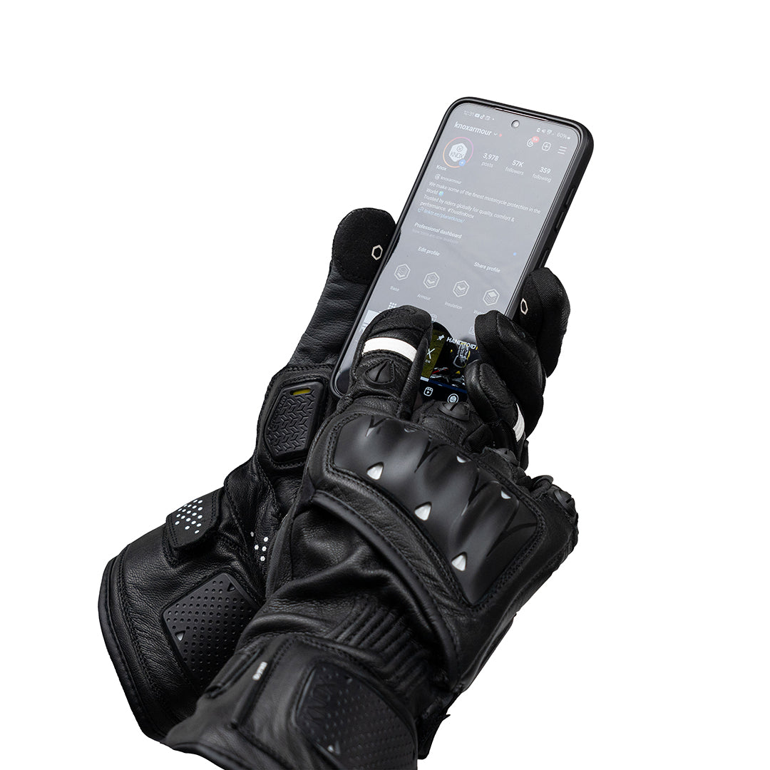 KNOX Oulton MK2 Gloves - Black White