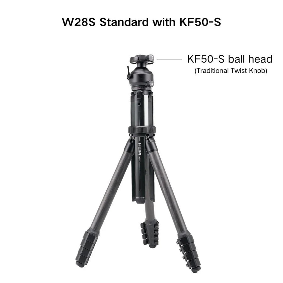 HEIPI VISION 3-IN-1 CARBON FIBER TRAVEL TRIPOD LOCKING KNOB - NEW VERSION!