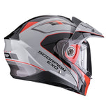 Scorpion EXO ADX-2 KAMPS - Grey/Red (Modular)