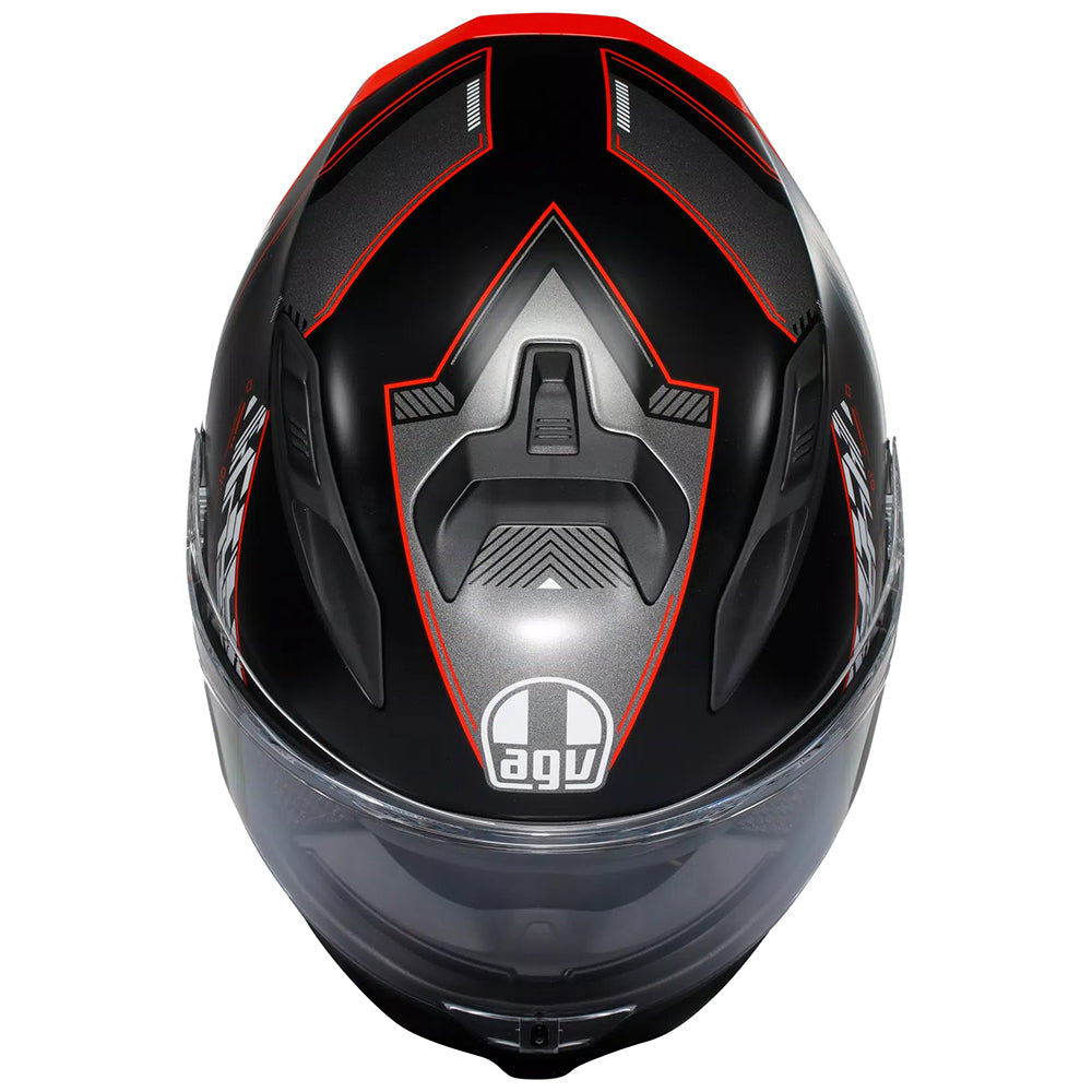 AGV K7 [KYBER MATT BLACK RED] 7