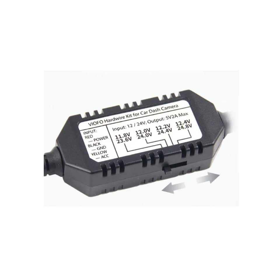 VIOFO 3 WIRE ACC HARDWIRE KIT FOR A229 / A119 MINI / T130-2CH