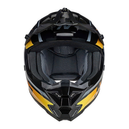 NITRO MX710 YOUTH [ONYX BLACK RED YELLOW] 3