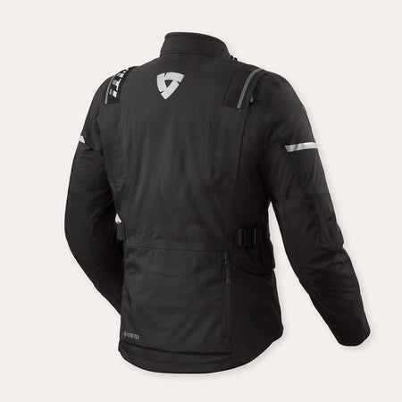 REV'IT! Jacket Vertical GTX - Black Silver