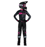 O'Neal Girls ELEMENT Roller Jersey - Black/Pink