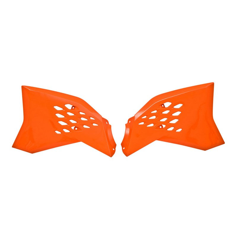 RADIATOR SHROUDS RTECH ORANGE KTM 65 SX 09-15