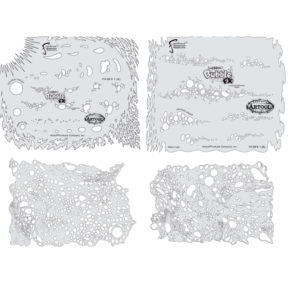 IWATA TEMPLATE DENNIS MATHEWSON BUBBLE FX WITH DVD