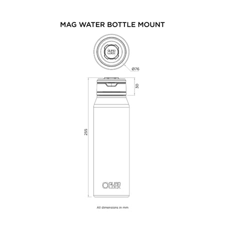 Quad Lock MAG Bottle Mount - tech specs