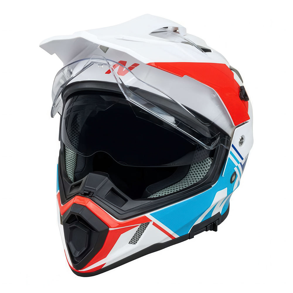 NITRO MX780 DVS [GLOSS WHITE LIGHT BLUE RED BLUE] 