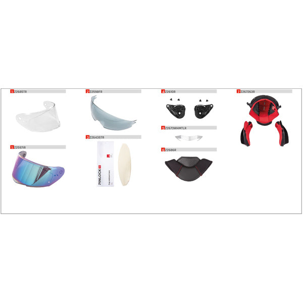 50.8 HELMET SPARES