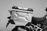 SW MOTECH TRAX ADVENTURE SIDE CASE LEFT ALUMINUM 37L SILVER