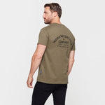 Indian MEN’S ESTABLISHED 1901 IMC TEE, KHAKI