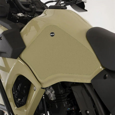 R&G Tank Traction Grips for Kawasaki KLR 650 22- Clear