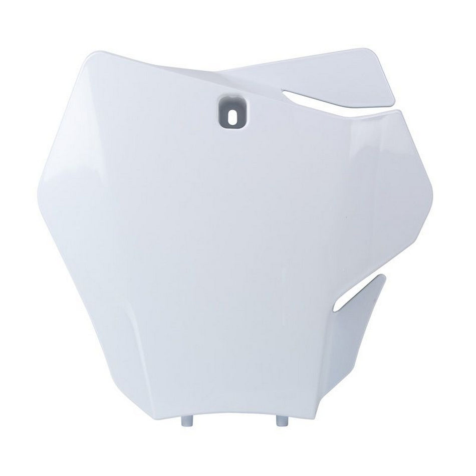 NUMBER PLATE RTECH WHITE GAS GAS EX250 EX250F EX300 EX350F EX450F MC125 MC250 MC250F MC350F MC450F