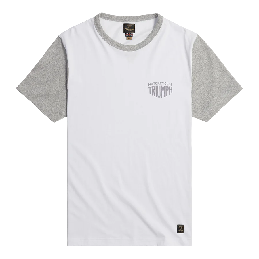 Triumph Fenland Contrast Sleeve Tee