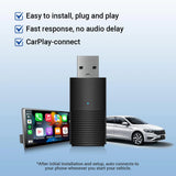OTTOCAST CARPLAY & ANDROID AUTO TO WIRELESS USB ADAPTER MINI 2-IN-1