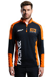 KTM 2024 Team Half Zip Sweater Black/Orange 3PW24000430