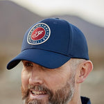 Indian Motorcycle Script Icon Performance Cap, Navy