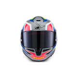 Supertech R7 Helmet Lumen Silver/Blue/Pink/Yellow Fluoro