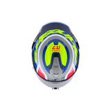 Supertech R7 Helmet Lumen Silver/Blue/Pink/Yellow Fluoro