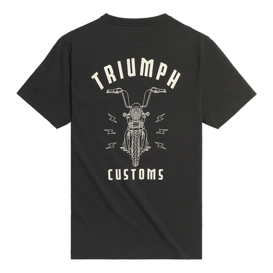 Triumph tee shirt ape black