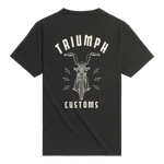 Triumph tee shirt ape black