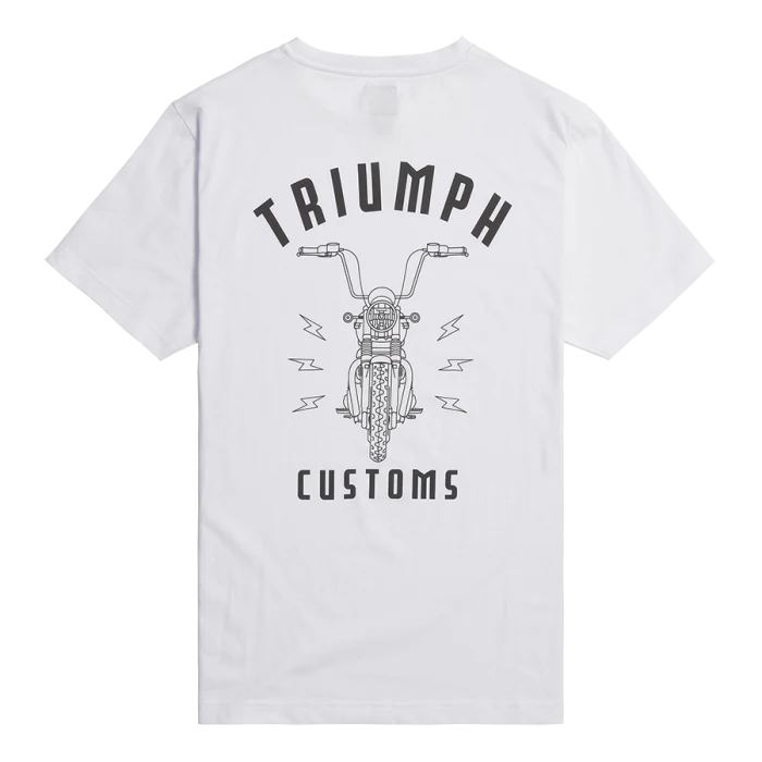 Triumph tee shirt ape white