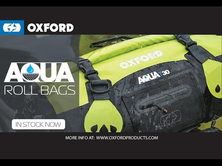 Oxford Roll Bag Aqua T70 - Black / Grey
