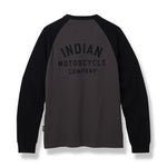 Indian Men's Raglan T-Shirt, Charcoal large