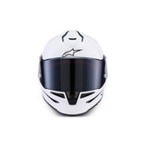 Alpinestars Supertech R7 Helmet Solid White Gloss
