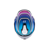 Supertech R7 Helmet Zeal Black/Blue/Pink Fluoro/White Gloss