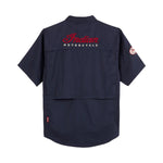 Indian Motorcycle Men's Vented Shirt, Navy