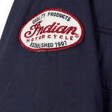 Indian Motorcycle Men's Vented Shirt, Navy